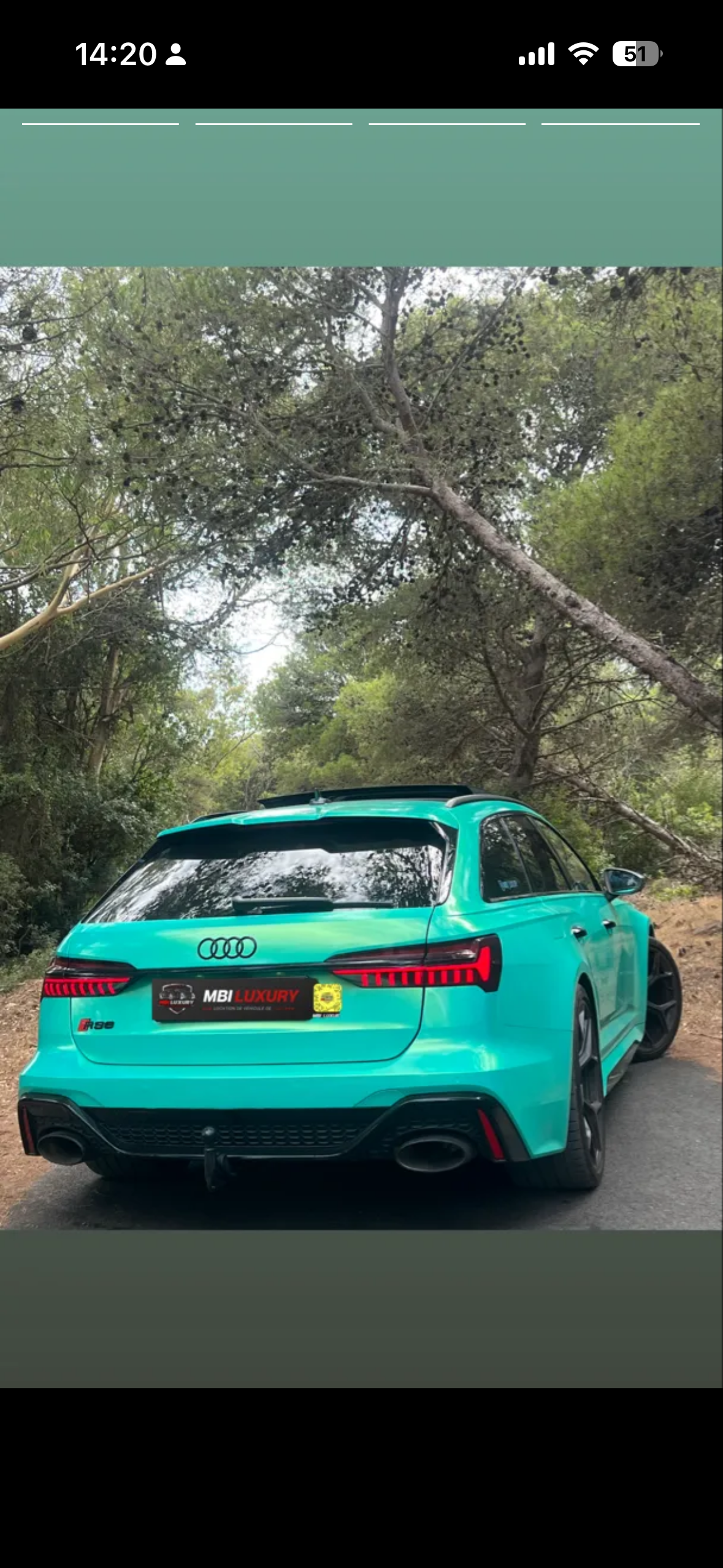 Audi RS6 Performance detail